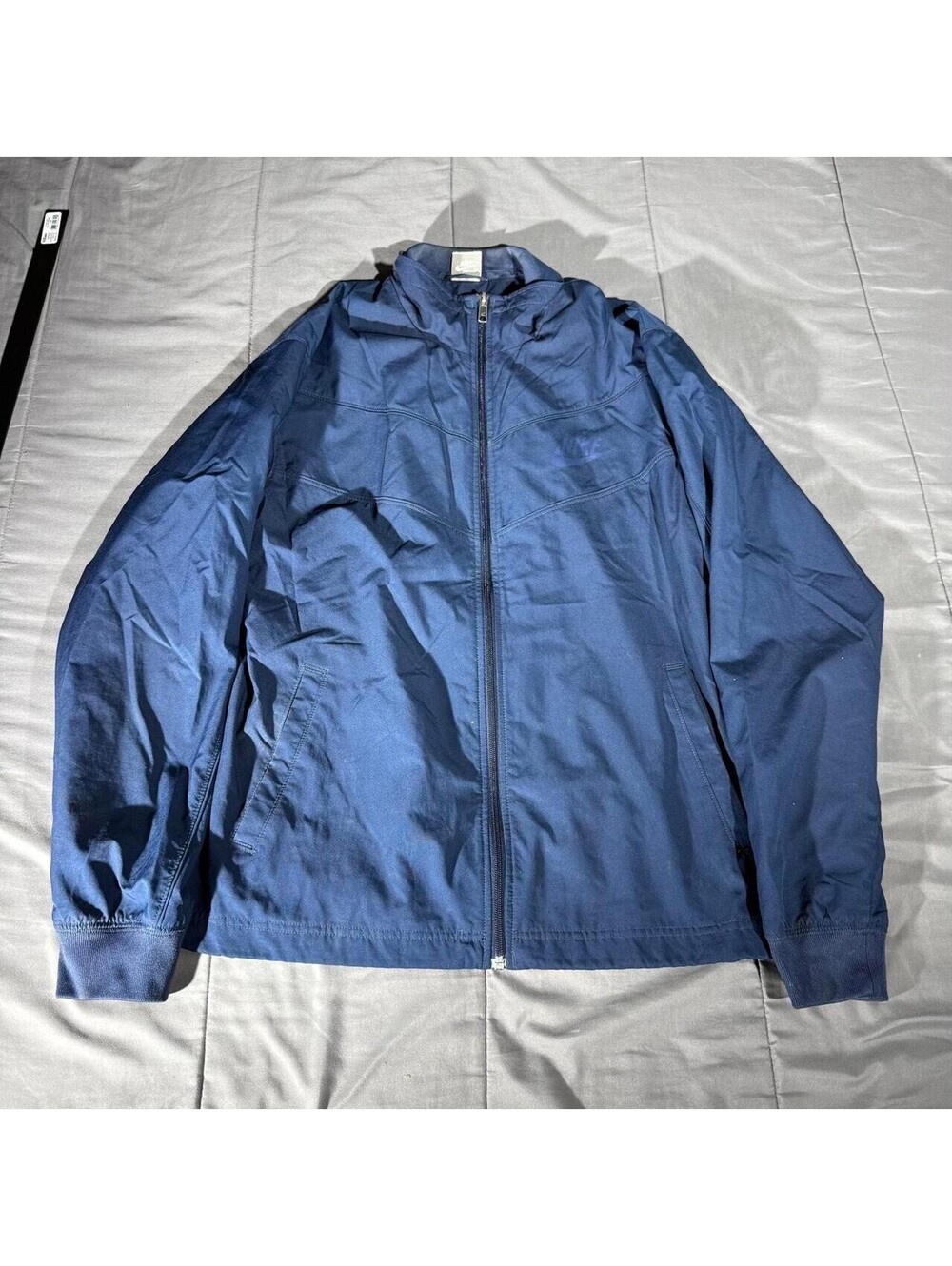 Nike Sportswear Blue Windrunner Full Zip Jacket Men's Large